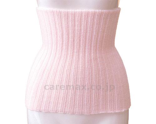 毛混リブ腹巻きM～L/1002Bピンク(cm-202412)【販売単位:1】