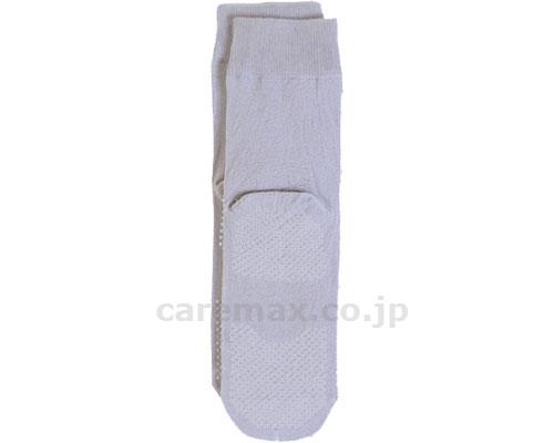 紳士用ゴム無しすべり止めソックス(綿混)/5556Hグレー(cm-202458)【販売単位:1】