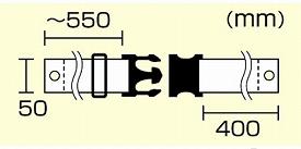 【※法人・施設限定・送料別途】シートベルトワンタッチ樹脂シキ400/KY40201黒(cm-207875)【販売単位:1】