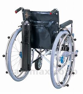 【※法人・施設限定・送料別途】酸素ボンベ架台/SD車用132mm(部品のみ)(cm-207890)【販売単位:1】