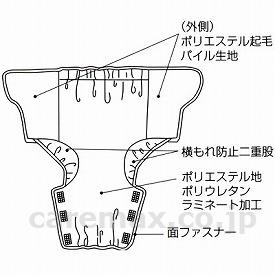 ソフトオムツカバー/406LLブルー(cm-208662)【販売単位:1】