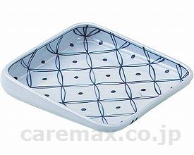 でくの食器中皿/七宝地紋(cm-215490)【販売単位:1】