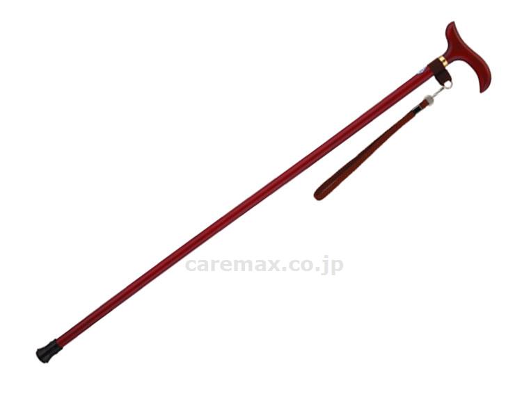 【※法人・施設限定・送料別途】スリム木製杖固定型/0401-WD0172レッド(cm-218435)【販売単位:1】