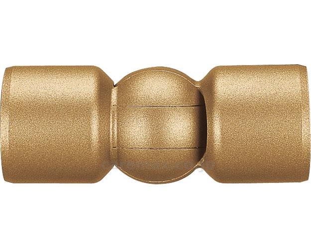 (R0788)φ35 自在ジョイント / 040-1106 ゴールド BD-18G(cm-222179)【販売単位:1】