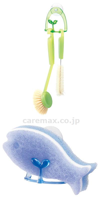 キッチンガーデンスポンジホルダー/K-150Pピンク(cm-223323)【販売単位:1】