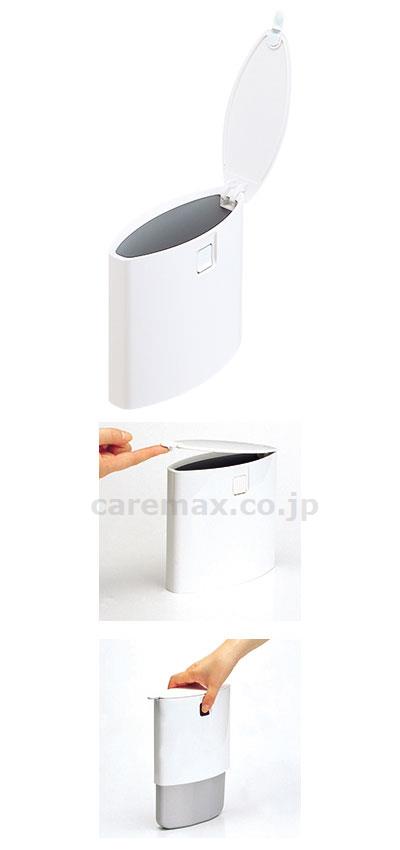 スマートトイレポット/W-052Wホワイト(cm-223928)【販売単位:1】