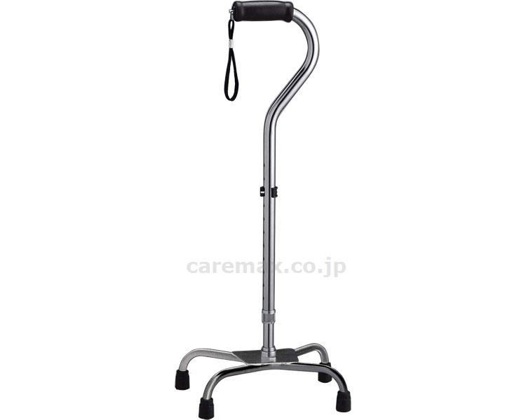 【※法人・施設限定・送料別途】4点杖ラージベース/CMS-40L黒(cm-228597)【販売単位:1】