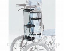 【※法人・施設限定・送料別途】ボンベ架/リクライニング車イス用(cm-232074)【販売単位:1】