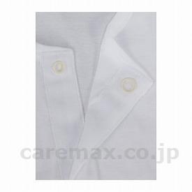 紳士イージートゥウェア半袖ホック式/WM-310白M(cm-234613)【販売単位:1】