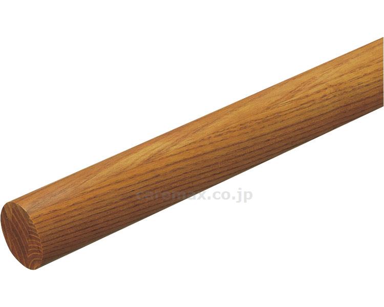 (R0753)φ32 アッシュ丸棒 2m / 040-1235 Mブラウン BE-212(cm-244187)【販売単位:1】