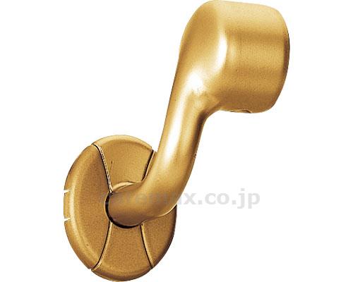 (R0770)φ32 横受エンドブラケット 左用 / 040-1361 ゴールド BE-10LG(cm-244320)【販売単位:1】