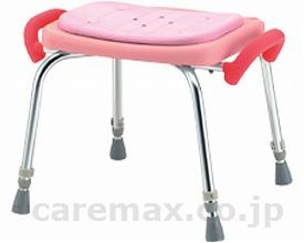 【※法人・施設限定・送料別途】シャワーいす背なしローグリップ付/SC-12(cm-245337)【販売単位:1】