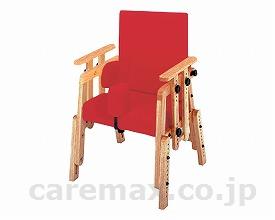 バンビーナチェア/TS-823Lレッド(cm-245586)【販売単位:1】