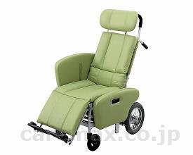 【※法人・施設限定・送料別途】スチールフルリクライニング式介助車いす/NHR-15Bサイドガード付(cm-247494)【販売単位:1】
