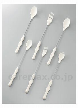 かるまげ105スプーン・フォーク兼用小/PP105-6(cm-250453)【販売単位:1】