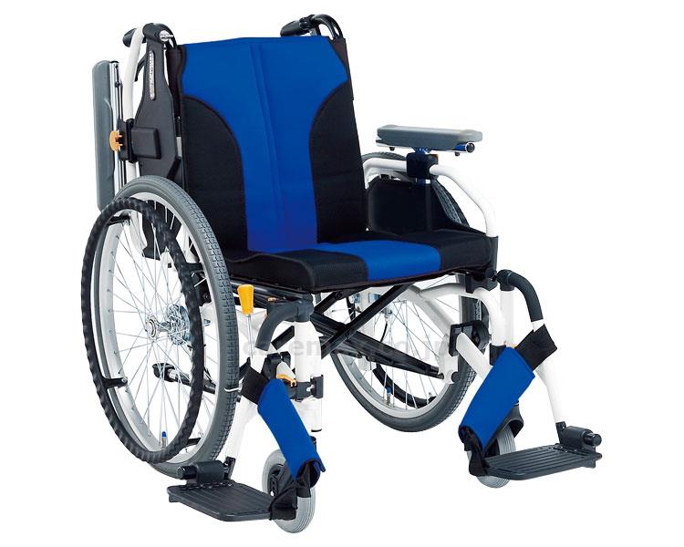 【※法人・施設限定・送料別途】自走用車いす背折りたたみMY-1/M-2/M-3(cm-252981)【販売単位:1】