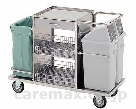 【※法人・施設限定・送料別途】オムツ交換車アルコー101型A/100161スチール製(cm-258170)【販売単位:1】