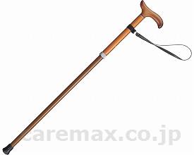 かるケイン/Mサイズ柿茶煤竹（かきちゃ・すすたけ）(cm-259909)【販売単位:1】
