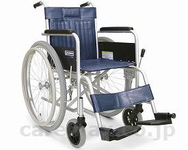 【※法人・施設限定・送料別途】スチール自走車いすKR801N-VSバリューセット/KR801N-VS(cm-259920)【販売単位:1】