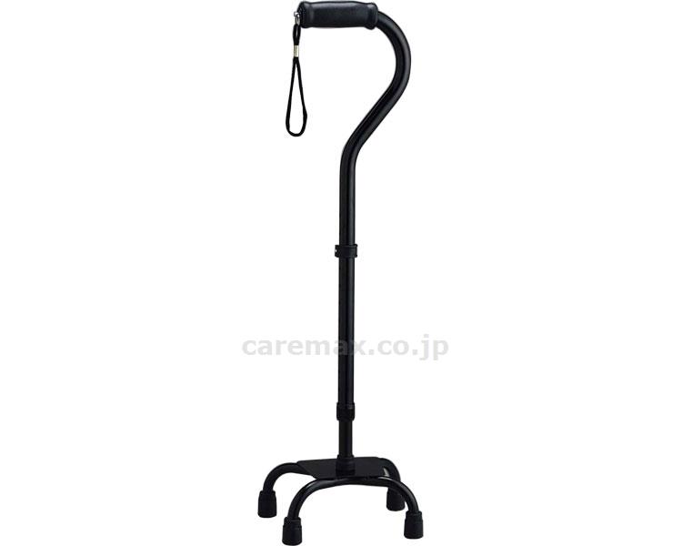 【※法人・施設限定・送料別途】4点杖スモールベース/CMS-40Sシルバー(cm-264463)【販売単位:1】