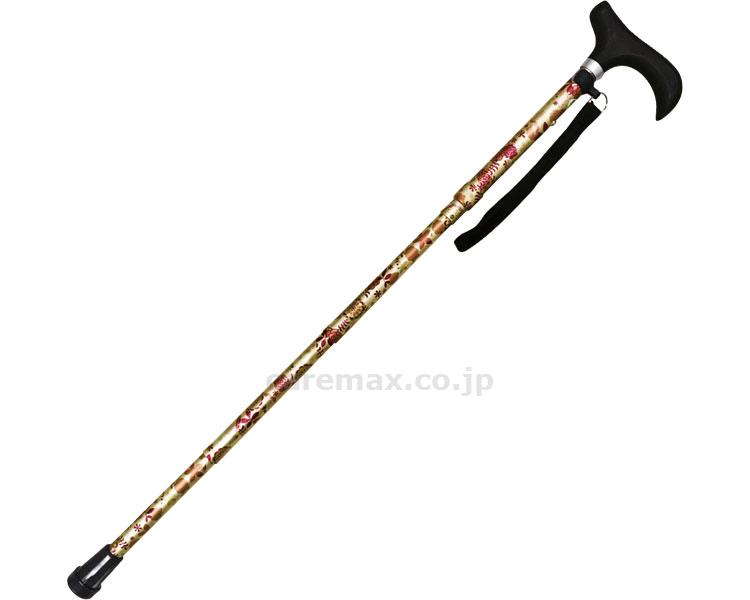 【※法人・施設限定・送料別途】(W1882)充実ステッキ折りたたみ/FS-10BKブラック(cm-268449)【販売単位:1】