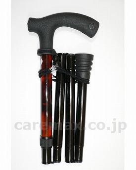 折りたたみ調節式杖るんるんクラシック(cm-272776)【販売単位:1】