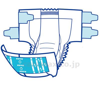 【※法人・施設限定・送料別途】テープ止めかもめM/040220枚(cm-272779)【販売単位:3】