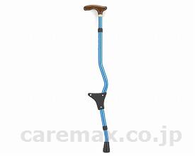 スタンダップサポートケインつやりグリップ/SU-102ブルー(cm-274578)【販売単位:1】
