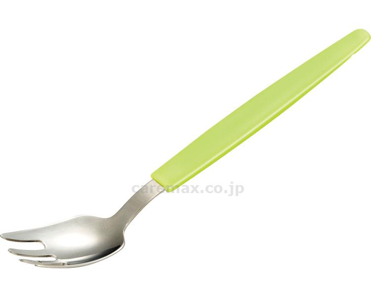 (E1416)すくいやすいフォーク/11172→11086グリーン(cm-274806)【販売単位:1】