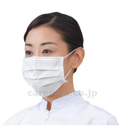 メガクリーンマスク3PLY/87050枚ホワイト(cm-275621)【販売単位:60】