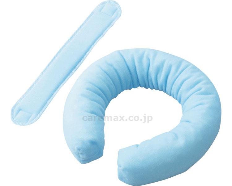 (P0294)通気ビーズパッド（ベルト付）/1612ブルーL(cm-275992)【販売単位:1】