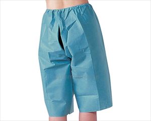 【※法人・施設限定・送料別途】フェルラックスリットパンツ　フリー60 / 076486　グリーン(cm-277597)【販売単位:100】