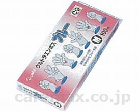 【※法人・施設限定・送料別途】ウルトラエンボス手袋100枚箱入/ブルーMサイズ(cm-280953)【販売単位:60】
