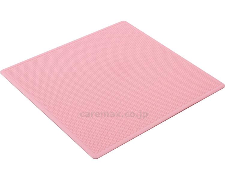 C-REXシリコンすべり止めバスマットレギュラーサイズ/CR-40ピンク(cm-281798)【販売単位:1】