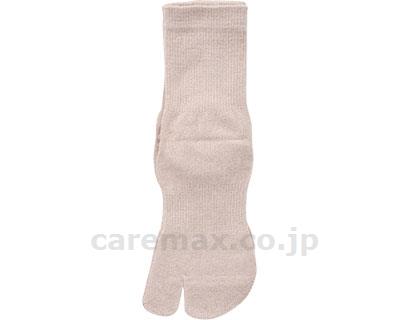 婦人シルクたび型ソックス/SY304ベージュ(cm-284572)【販売単位:1】