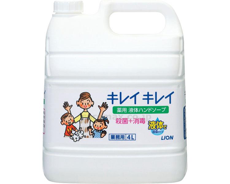 (S0881)キレイキレイ薬用ハンドソープ/4L(cm-285388)【販売単位:1】