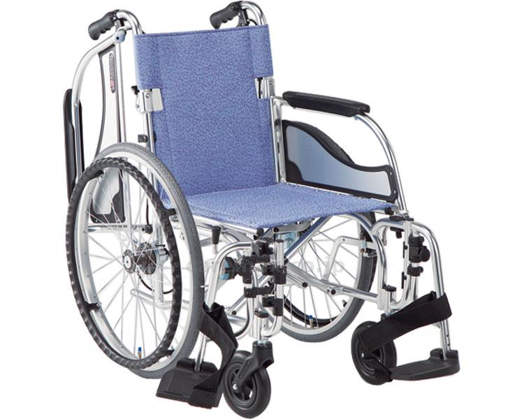 【※法人・施設限定・送料別途】エアリアル自走車いすMW-SL31B/座幅40cmE-2(cm-286381)【販売単位:1】