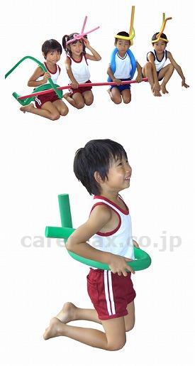 安心棒/直径2.7cm緑／黄緑(cm-288383)【販売単位:1】