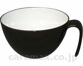 【※法人・施設限定・送料別途】取っ手付きスープ椀/HS-N36木目(cm-288435)【販売単位:1】