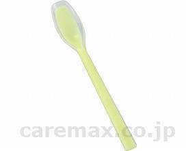 ソフトゴムスプーン一体型深平型/黄緑(cm-292301)【販売単位:1】