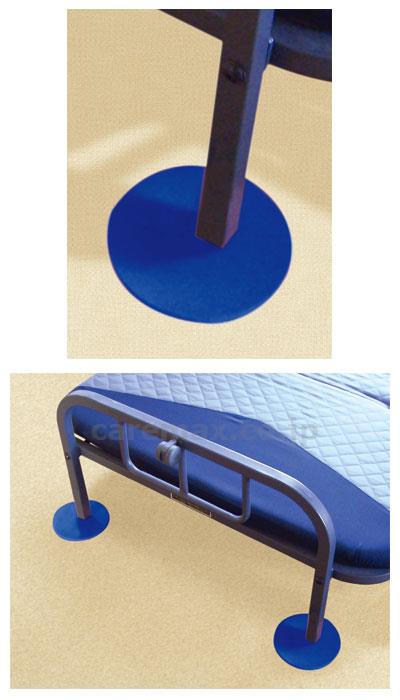 へこまーず丸型脚用4個組/青(cm-294964)【販売単位:1】