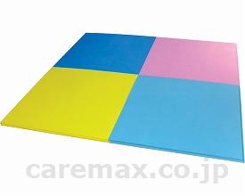 【※大型商品・送料別途】レーンスライドマット4枚組90cm角/メロン(cm-295391)【販売単位:1】