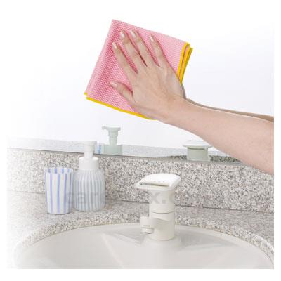 窓＆鏡ピカピカクロス/W-493Pピンク(cm-296684)【販売単位:1】
