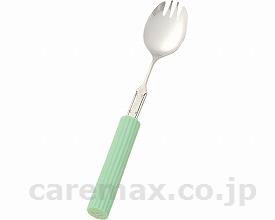 曲げ曲げハンドル・シリコンスポンジ付/R-24/SS-18スプーン・フォーク兼用小(cm-299686)【販売単位:1】