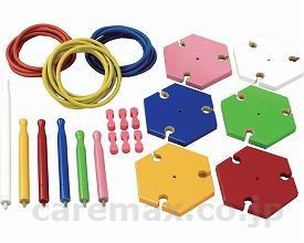 ジョイント式輪投げ/M14133/40(cm-306238)【販売単位:1】