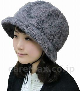 【※廃盤予定】おでかけヘッドガードアンゴラハットタイプ/KM-1000KSピンク(cm-306690)【販売単位:1】