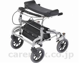 【※法人・施設限定・送料別途】歩行補助車ラビットミニ/WA-0シルバー(cm-309589)【販売単位:1】