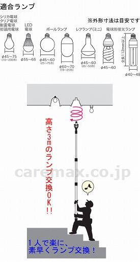 ランプチェンジャーフレキセット/DLC-180-FJ(cm-311781)【販売単位:1】