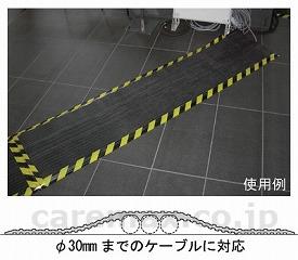 ケーブルマット1mタイプ/JC-10426GYグレー(cm-311907)【販売単位:1】