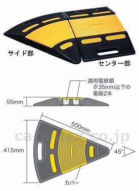 ラバープロテクターサイド部/RFP-5035-45(cm-311972)【販売単位:1】
